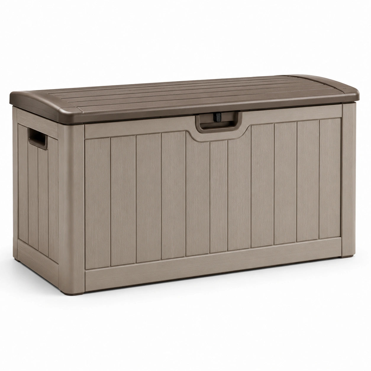 Gartenbox Polypropylen Braun 120 cm x 60 cm x 55 cm